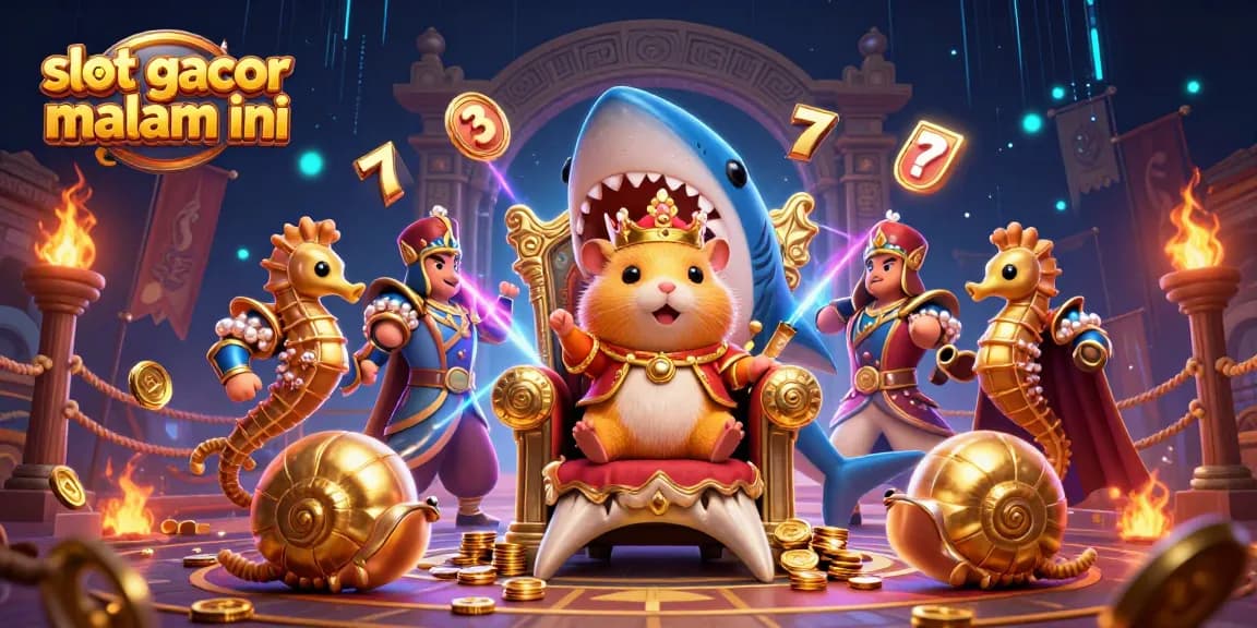 Engage with thrilling slot gacor malam ini as the fierce hamster king claims victory in this vibrant casino world.