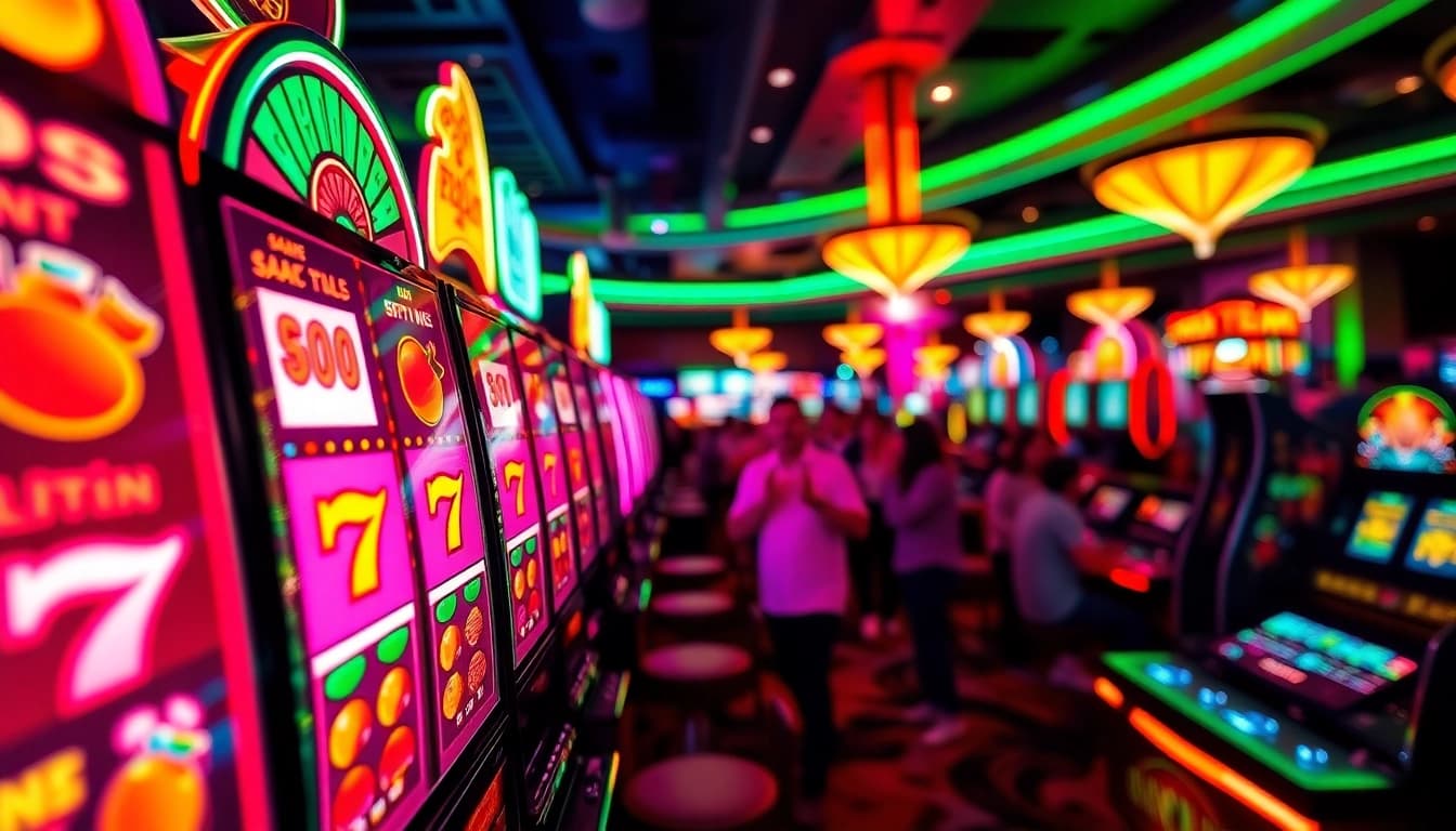 Slot gacor mudah menang pada mesin slot dengan simbol keberuntungan di kasino
