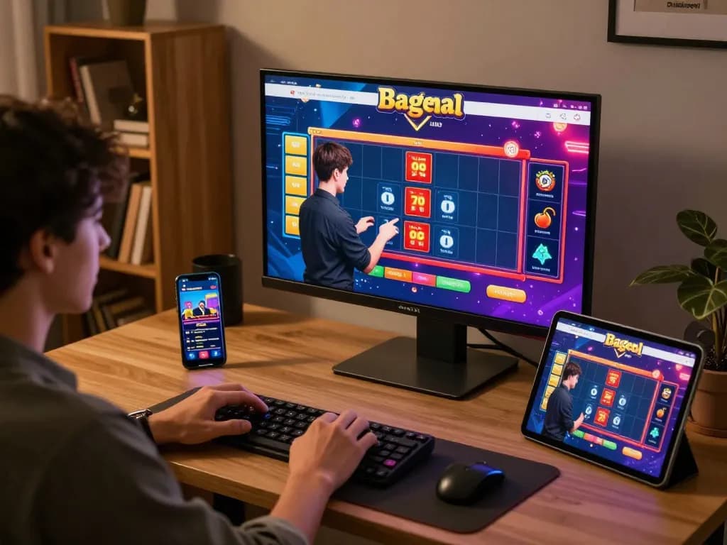 Bergabung dalam permainan bandar togel pada antarmuka online yang cerah dengan dealer langsung terlihat
