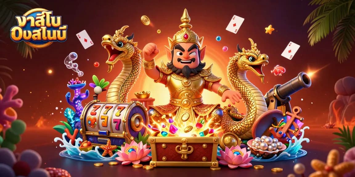 เกมสล็อตออนไลน์ คาสิโน ออนไลน์ ที่เต็มไปด้วยการชนะและฟีเจอร์น่าตื่นเต้น
