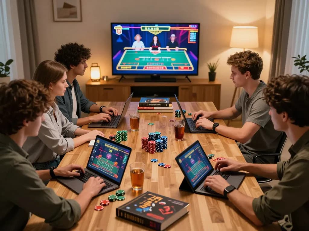 Players strategically engaging with MM99 COM at home, betting on live dealer casino games.