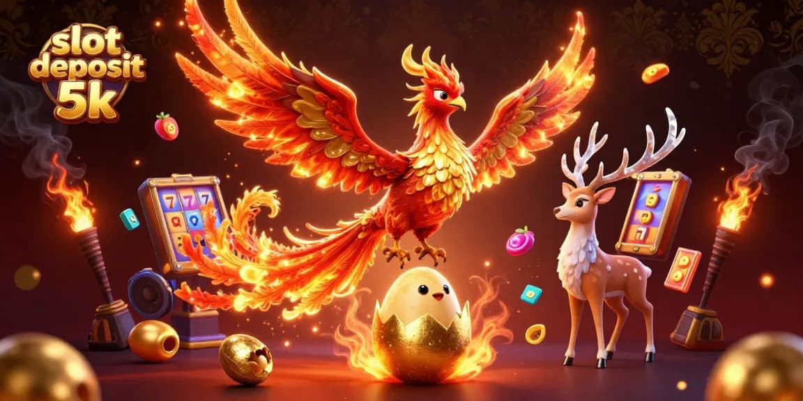 Experience thrilling wins with slot deposit 5k, captivating phoenixes, and dynamic gaming elements.