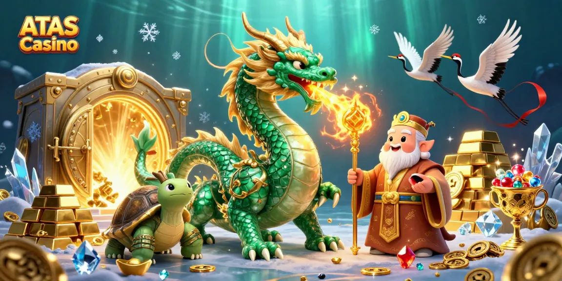 Enjoy thrilling gaming at ATAS Casino with mythical dragons, jewels, and adventure.