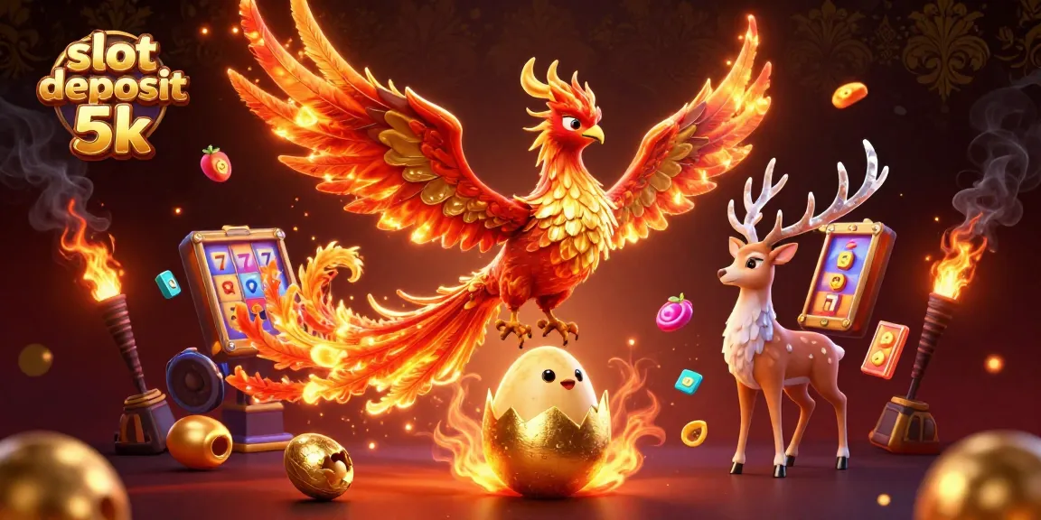 Experience thrilling wins with slot deposit 5k, captivating phoenixes, and dynamic gaming elements.