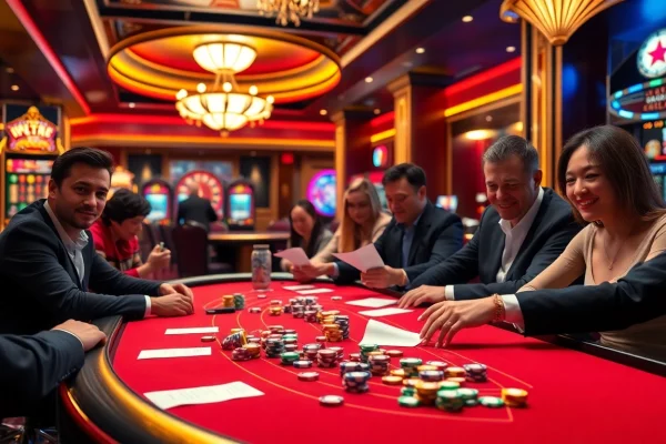 Experience the excitement of professional gambling with players at the official hidden wiki casino table.