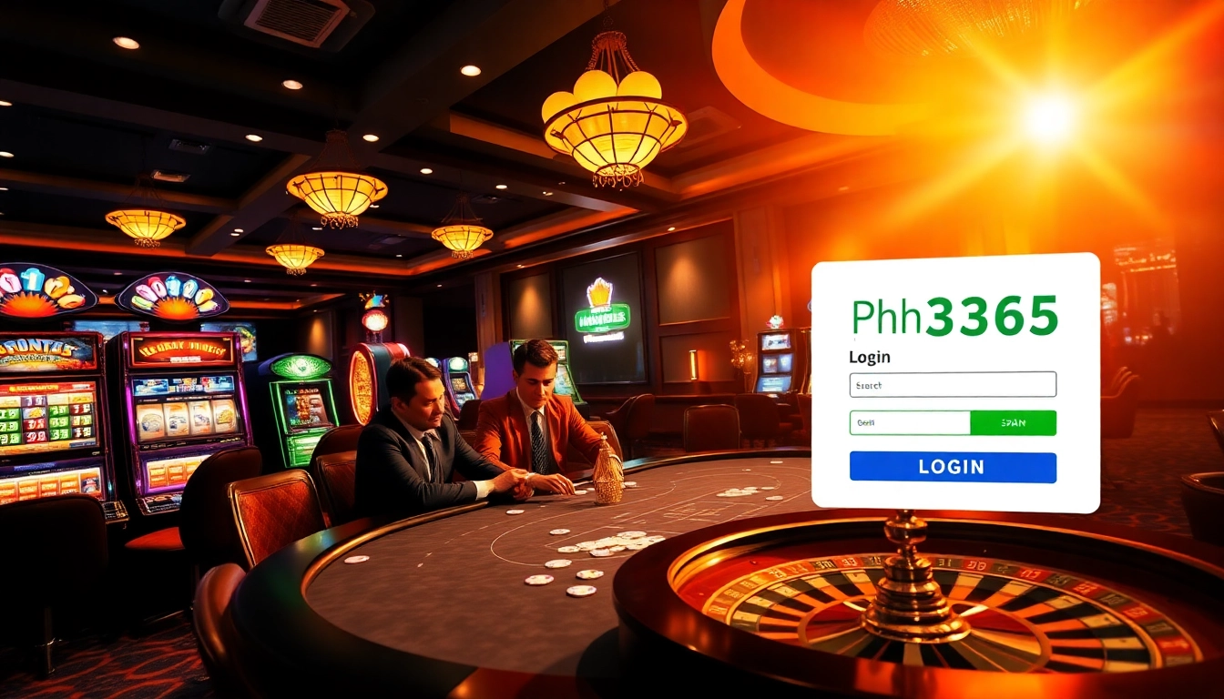 Experience the excitement of ph365 login with professional poker play and vibrant casino visuals.