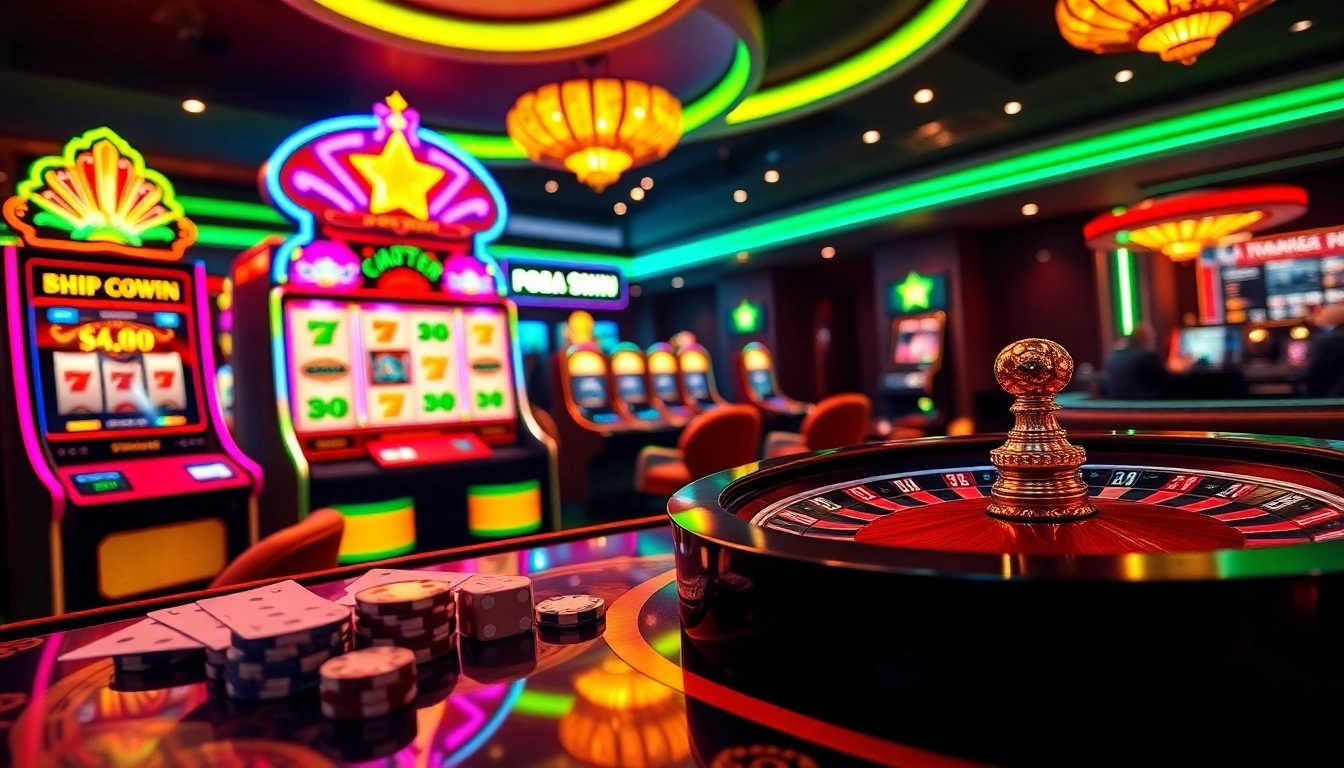 Engaging online gaming experience showcasing daftar nekatwin with vibrant slot machines and lively scatter symbols.