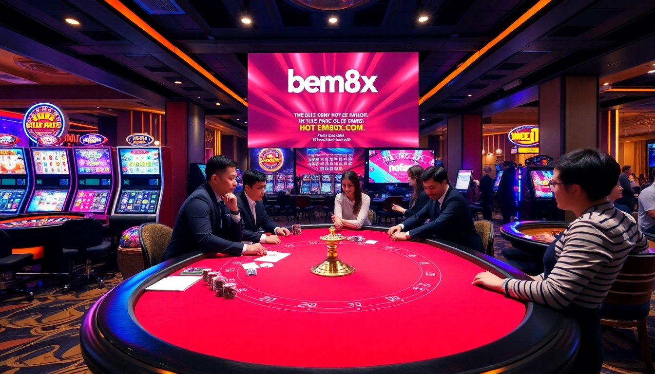 Engage in thrilling games at http://bem88x.com/ with exciting casino visuals and professional atmosphere.