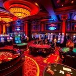 SODO casino scene featuring excited players at roulette and poker tables.