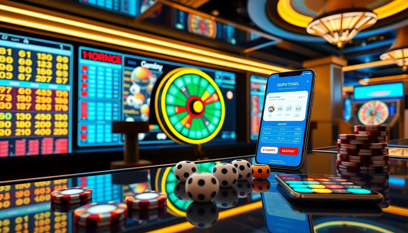 Engaging gopaytogel online lottery interface showing secure instant GOPAY deposits and live draws