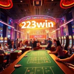 Dynamic casino experience with players enjoying games at 23win online platform