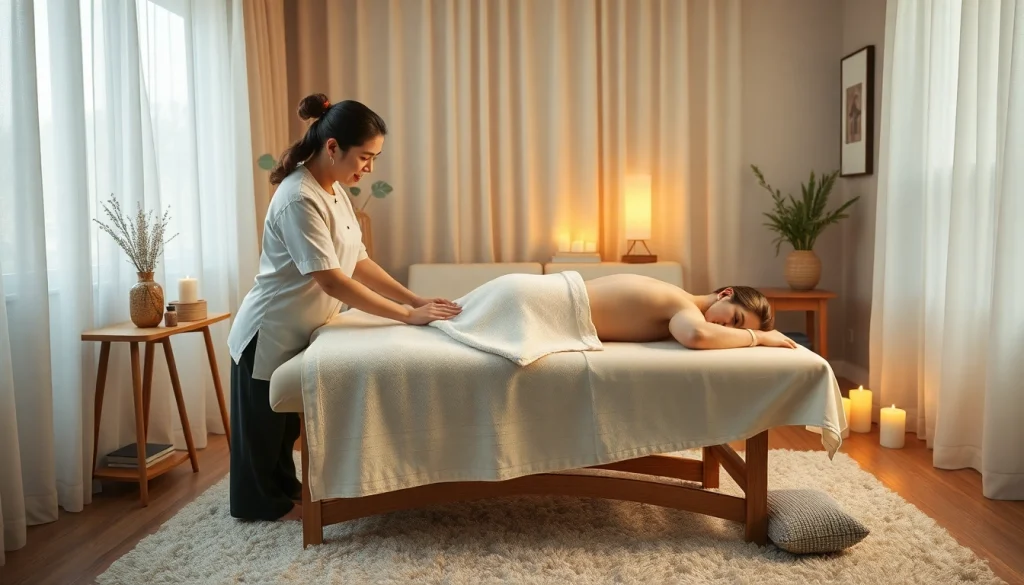 Experience luxury and comfort with 오산출장마사지 as a professional therapist delivers a calming home massage.