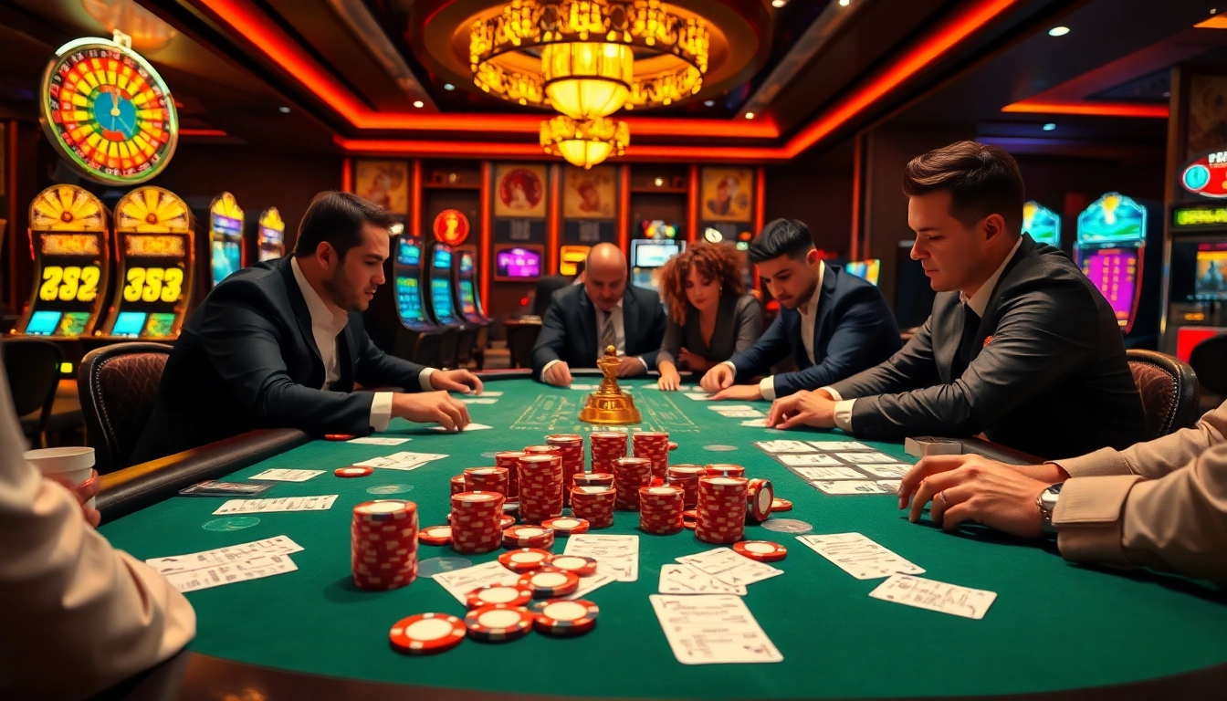 F8BET offers thrilling poker action in a luxurious casino environment.