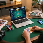 Engaging gameplay on VSBET's poker interface with a player focused on winning strategies.