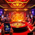 Experience the thrill of gambling with s8com showcased in a vibrant casino scene full of excitement.