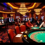 Players enjoying thrilling games at SODO CASINO, featuring vibrant tables and slot machines.