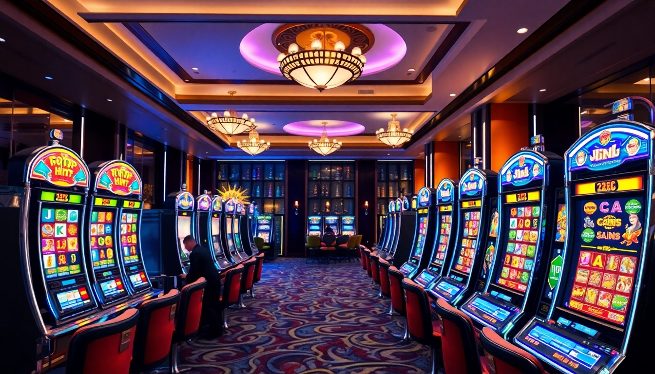 Explore the excitement of an rtp slot scene with vibrant colors and modern gaming setup.