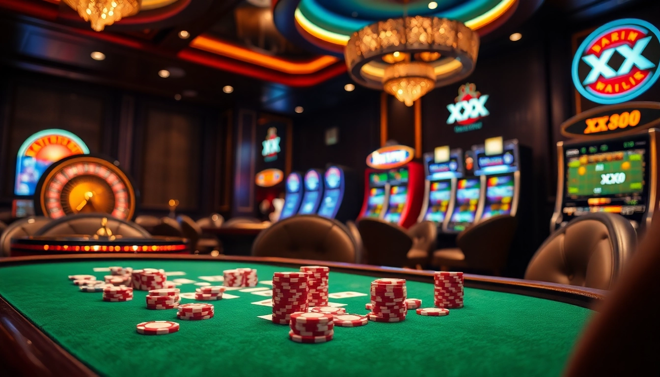 Experience a thrilling poker game scene with XX 88 visuals, inviting gamblers to engage in high-stakes excitement.