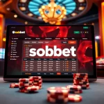 Experience thrilling betting action with sbobet link on a luxurious casino interface.