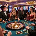 Engaging roulette gameplay capturing excitement and strategy at 90degreeswestband's event.