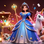 Engage with UFABET's vibrant 3D casino illustration showcasing captivating games and vivid rewards.