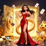 Engage in thrilling games with gg88, featuring the stunning 3D character and captivating casino elements.