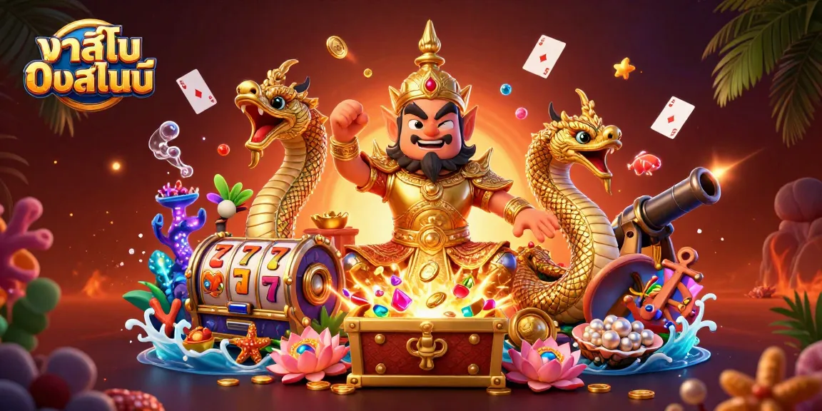 เกมสล็อตออนไลน์ คาสิโน ออนไลน์ ที่เต็มไปด้วยการชนะและฟีเจอร์น่าตื่นเต้น